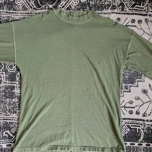 NWOT Free People Forest Green Oversized Long Sleeve: Size S